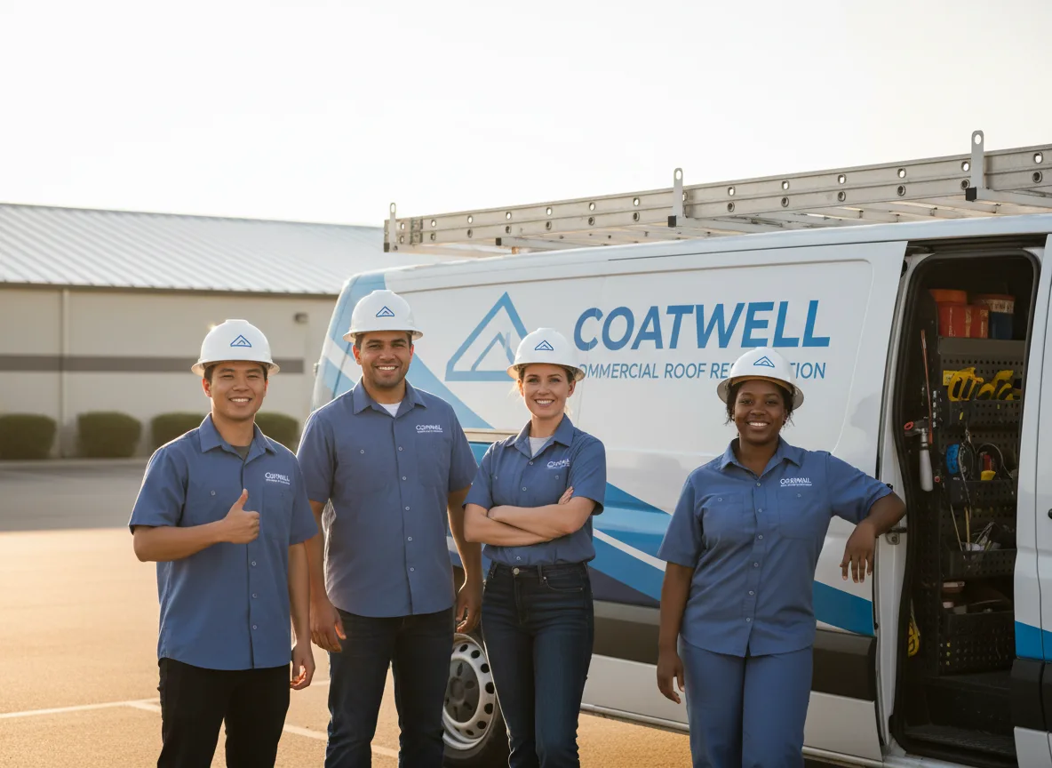 Commercial roof coating company in Gunter, TX